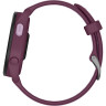 Смарт-часы GARMIN FORERUNNER 165 MUSIC, силиконовый ремешок ягодно-сиреневый 010-02863-33